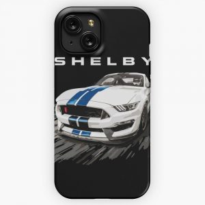 Mustang Shelby Cobra Gt350 Gt500 Heritage Edition iPhone 15 Slim Phone Case Cover
