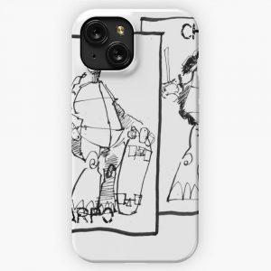 Mutated Terrapins Of Adolescent Age With Iconic Occupations iPhone 15 Slim Phone Case Cover