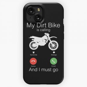 My Dirt Bike Is Calling iPhone 15 Slim Phone Case Cover