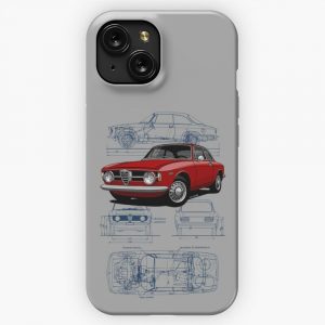 My Drawing Of The Classic Italian Sports Coupe iPhone 15 Slim Phone Case Cover