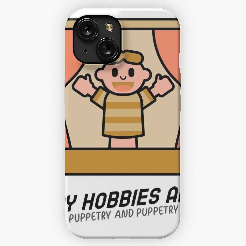My Hobbies Are Puppetry And Puppetry iPhone 15 Slim Phone Case Cover
