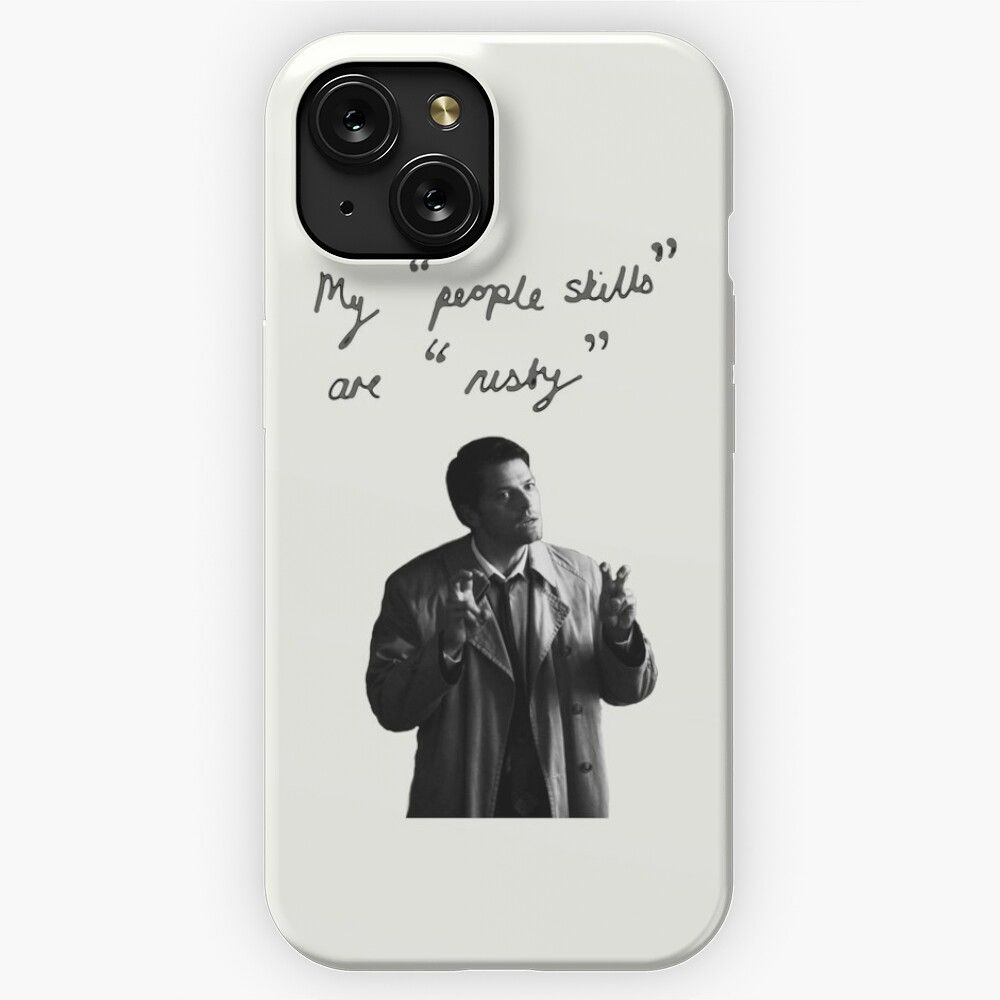 My People Skills Are Rusty Ipod iPhone 15 Slim Phone Case Cover