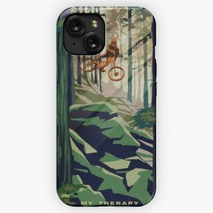 My Therapy Mountain Bike iPhone 15 Slim Phone Case Cover
