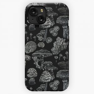 Mycology In Black iPhone 15 Slim Phone Case Cover