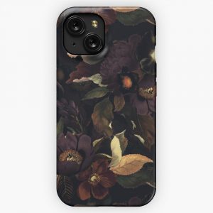 Mystical Botanical Night Garden iPhone 15 Slim Phone Case Cover