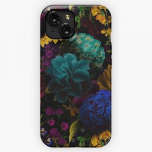 Mystical Night Ii Botanical Night Garden iPhone 15 Slim Phone Case Cover