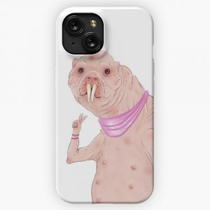 Nakey Mole Rat iPhone 15 Slim Phone Case Cover
