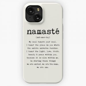 Namaste iPhone 15 Slim Phone Case Cover