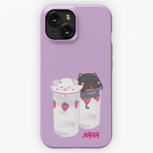 Nana Hachi Strawberry Glasses iPhone 15 Slim Phone Case Cover