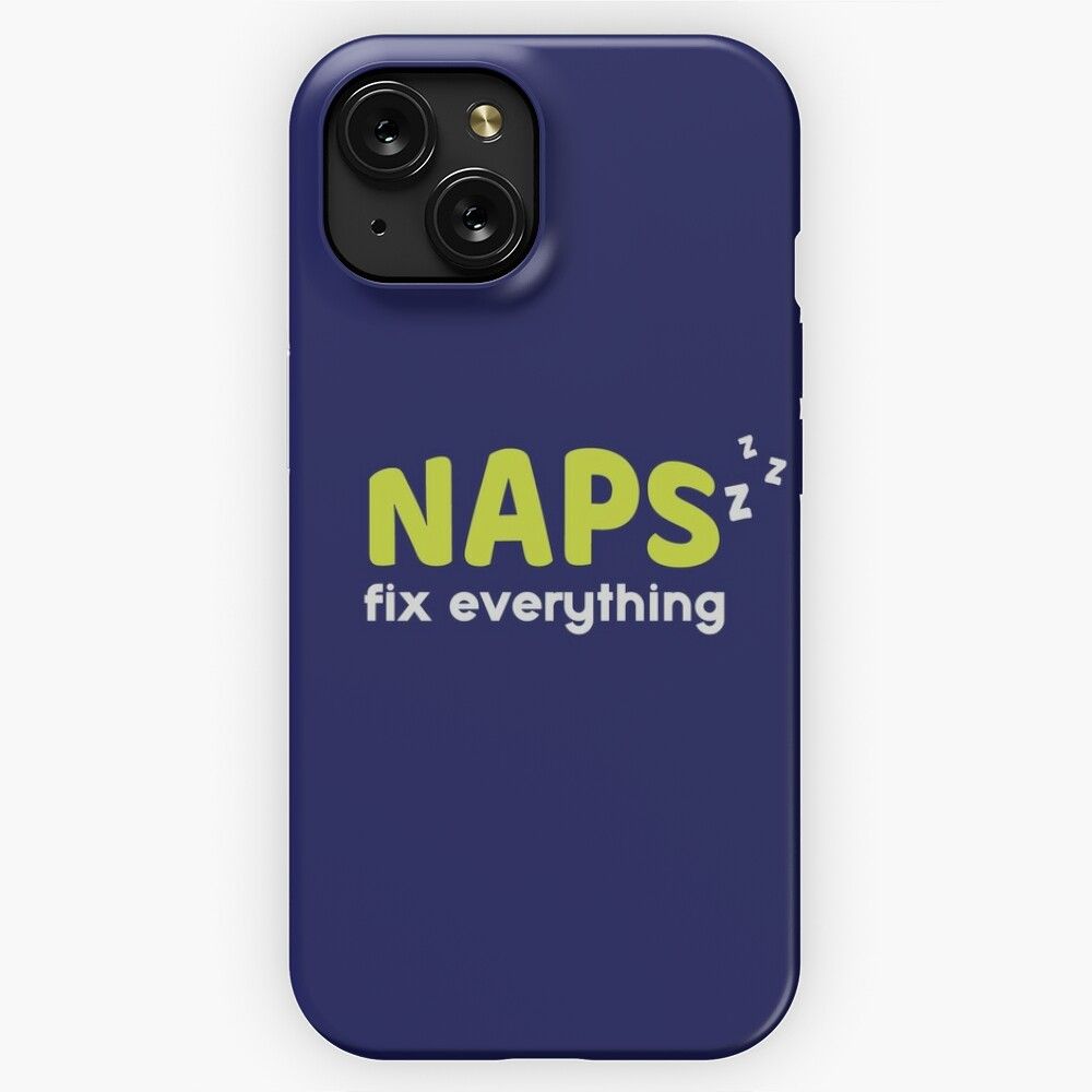 Naps Fix Everything Hobbies Include Napping 2 iPhone 15 Slim Phone Case Cover