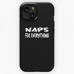 Naps Fix Everything iPhone 15 Slim Phone Case Cover