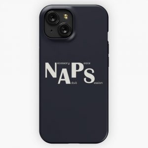 Naps Necessary Adult Peace Session 2 iPhone 15 Slim Phone Case Cover