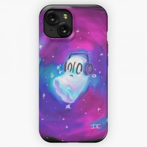 Napstablook Galaxy iPhone 15 Slim Phone Case Cover