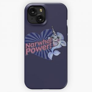 Narwhal Power iPhone 15 Slim Phone Case Cover