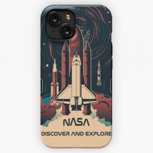 Nasa Discover And Explore iPhone 15 Slim Phone Case Cover