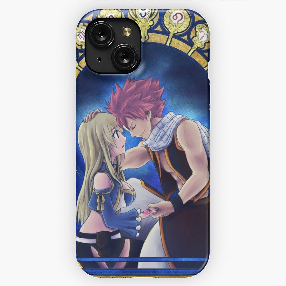 Natsu And Lucy iPhone 15 Slim Phone Case Cover