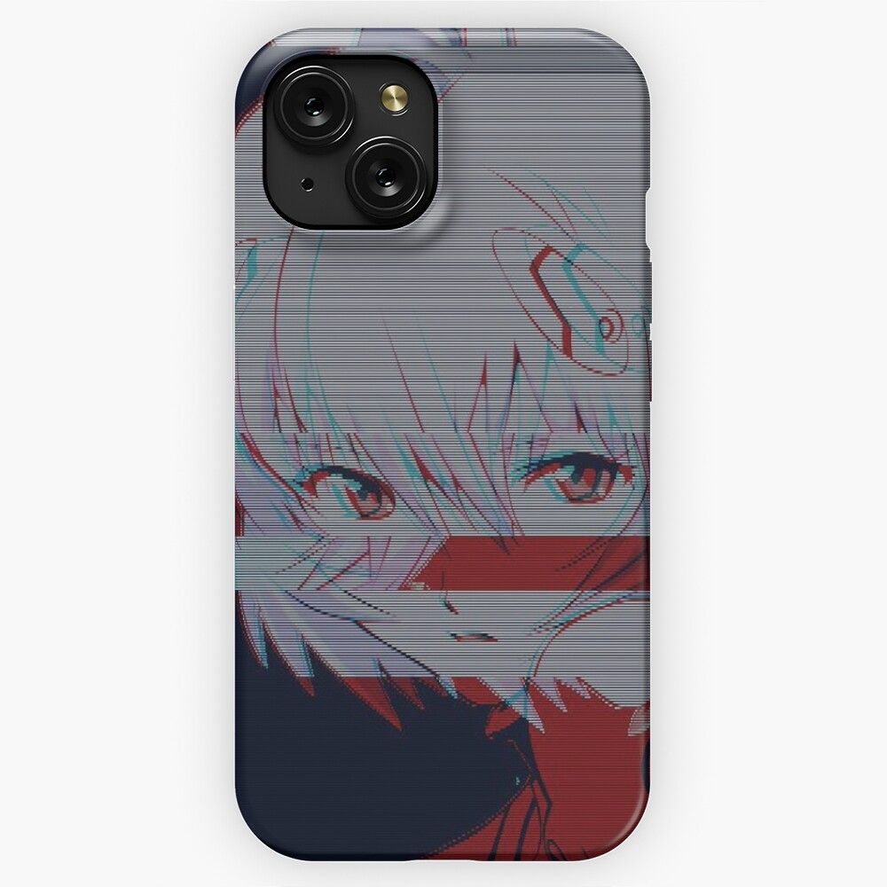 Neon Genesis Evangelion Aesthetic Design iPhone 15 Slim Phone Case Cover